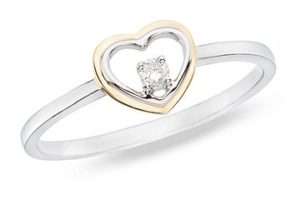 0.05 Cts Certified Beautiful Real Solitiare Natural Diamond  Ring @ R1 Auction